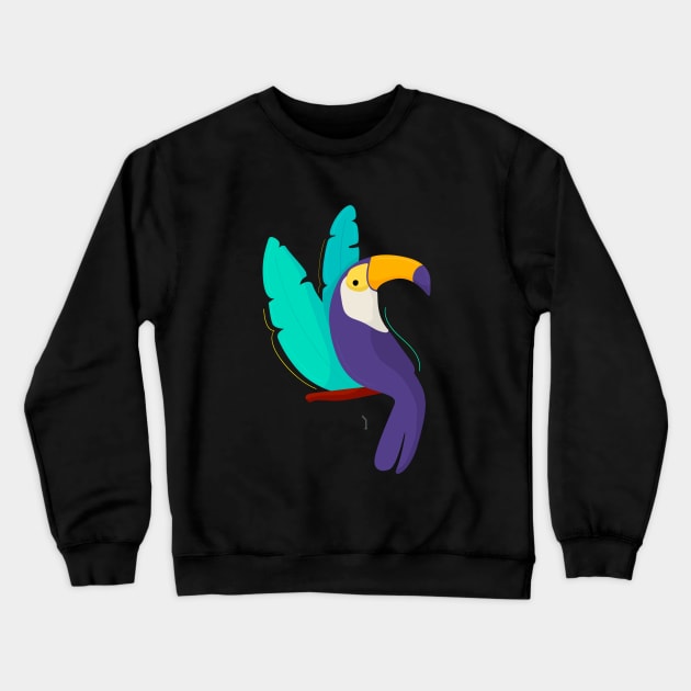 Tucan Crewneck Sweatshirt by fromherotozero